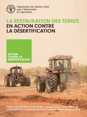cover image of La restauration des terres en action contre la désertification
